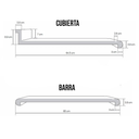BARRA 2.44 DEKKEN BLACKSTONE 271