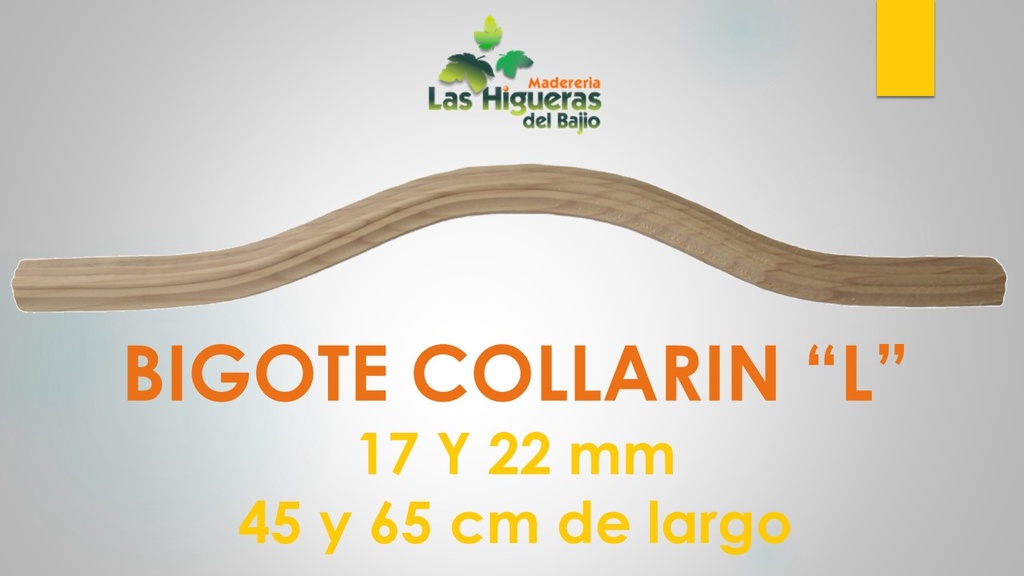 [BIGOTE45X17L] BIGOTE 45X17 L