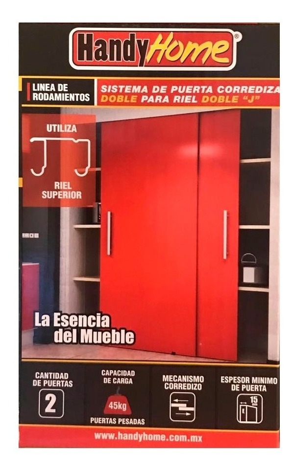 [CARHH3954] CARRETILLA 3954 HH JJ  P/PTA CORREDIZA 