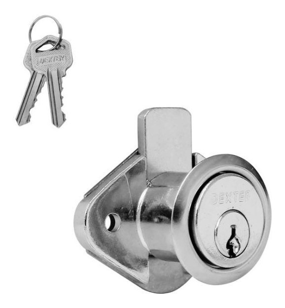 [CERDEX6838] CERRADURA 6838 CROMO DEXTER P/CAJON  
