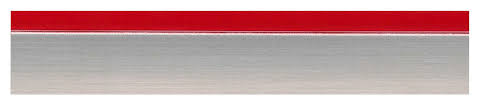 CINTILLA PVC 22/1MM ROJO/ALUMINIO HG