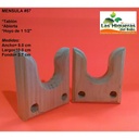MENSULA BRIDA TABLA HOYO 11/2"