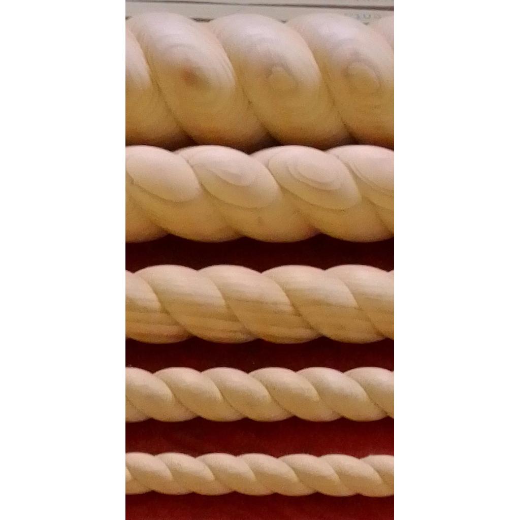 MOLDURA ESPIRAL 3/4 MEDIA CAÑA