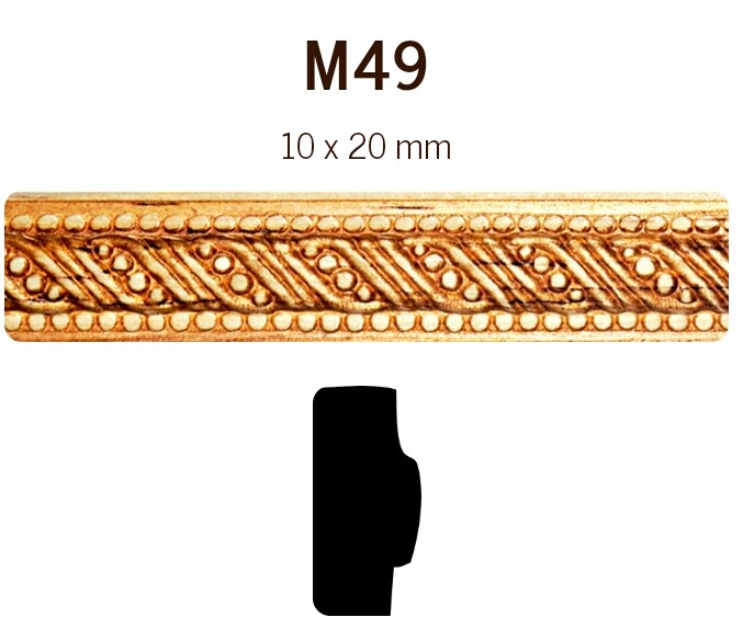 [MOLPTSM49] MOLDURA M49""