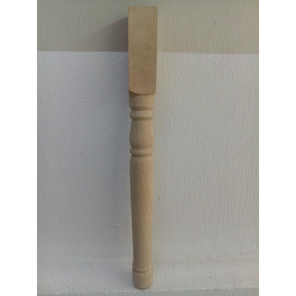 PATA PINO MESA TORNEADA 80CM
