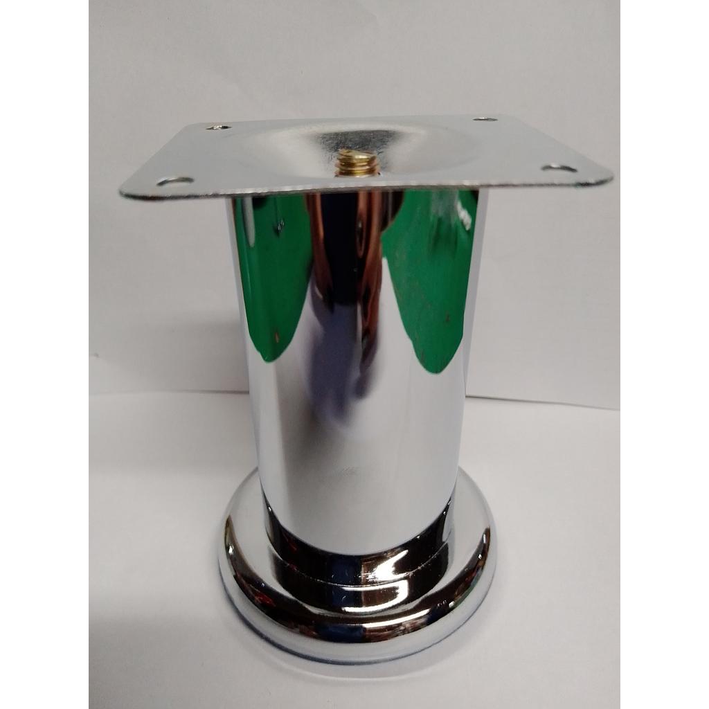 [PATAHH3371] PATA SOFA RECTA B140 CROMADA 120MM 3371