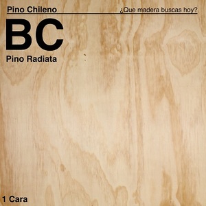 TRIPLAY PINO ARAUCO CHILENO BC 12MM