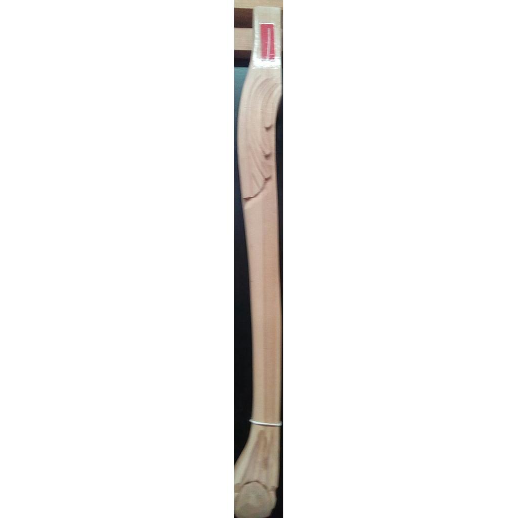 PATA PINO GARRA LEON TALLADA 80CM