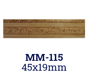 MOLDURA MM115 GRABADA 45x19 mm