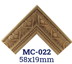 MOLDURA MC22 CUADRO GRABADA 55x19 mm 