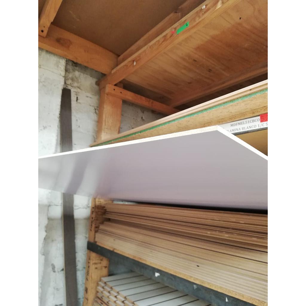 MDF BLANCO 5.5MM 2/C 122 X 244CM