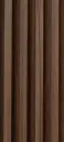 LAMBRIN NOGAL MATTE DECORATIVO A01 - 1.8CMX15.5CMX2.90M
