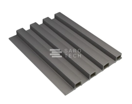 [LAMGRAYMATA82] LAMBRIN GRAY MATTE DECORATIVO A82 1.8CMX15.5CMX2.90M