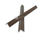ESQUINERO INTERIOR NOGAL SHINY A97 - 290 cm x 2.5 cm x 2.5 cm