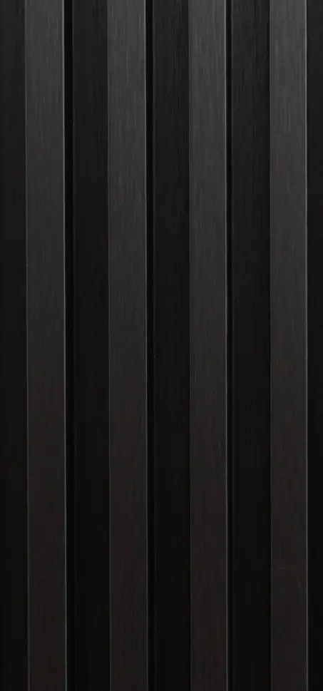 [LAMNEGA03] PANEL LAMBRIN NEGRO P/INTERIOR A03 - 290 cm x 15.5 cm x 1.8 cm
