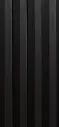 PANEL LAMBRIN NEGRO P/INTERIOR A03 - 290 cm x 15.5 cm x 1.8 cm