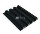 PANEL LAMBRIN NEGRO P/INTERIOR A03 - 290 cm x 15.5 cm x 1.8 cm