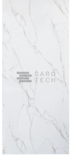 PANEL MARMOL CALACATTA MARBLE SINTETICO A62- 122 cm x 280 cm x 0.3 cm 