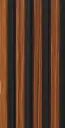 LAMBRIN PAROTA BLACK DECORATIVO A46 - 290 cm x 14.5 cm x 1.5 cm.
