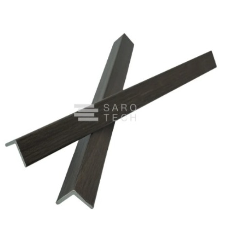 ESQUINERO INTERIOR PAROTA DEEP BLACK A46 - 290 cm x 2.5 cm x 2.5 cm  