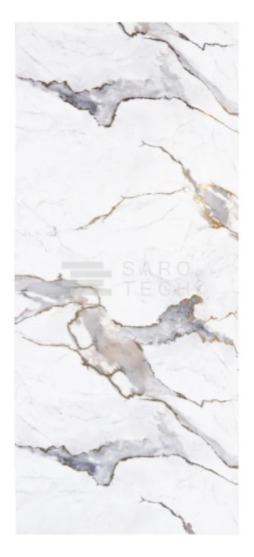 [PANINDIGOA113A] PANEL MARMOL "A" INDIGO WHITE GOLDEN PARA PARED A113- 122 cm x 280 cm x 0.3 cm