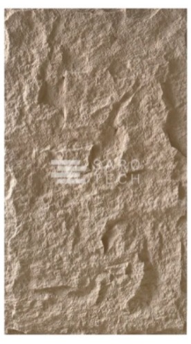 TABLERO CREAM ROCK TIPO PIEDRA PU A94 - 120 cm de largo x 60 cm de ancho x 3 cm de alto