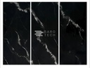 PANEL PARED SET TABLEROS MARMOL BLACK "A", "B" Y "C" PREMIUM A110 - 280 cm de largo x 122 cm de ancho x 0.8 cm ( Set 3 piezas ) 