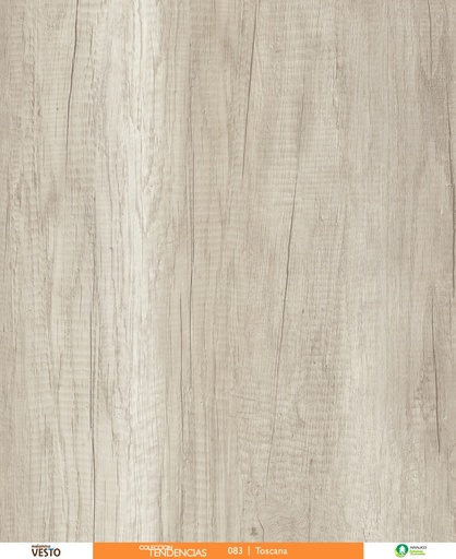[MELVES15TOSC] MELAMINA ARAUCO 15MM TOSCANA 6X8