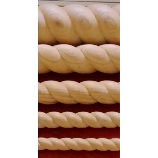 [MOLDESP3/4MEDCA] MOLDURA ESPIRAL 3/4 MEDIA CAÑA