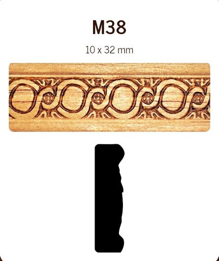[MOLPTSM38] MOLDURA M38