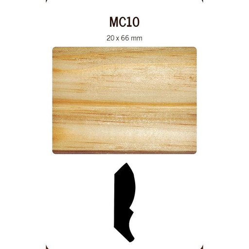 [MOLPTSMC10] MOLDURA CAMPANA MC10