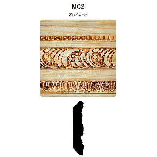[MOLPTSMC2] MOLDURA CAMPANA MC2
