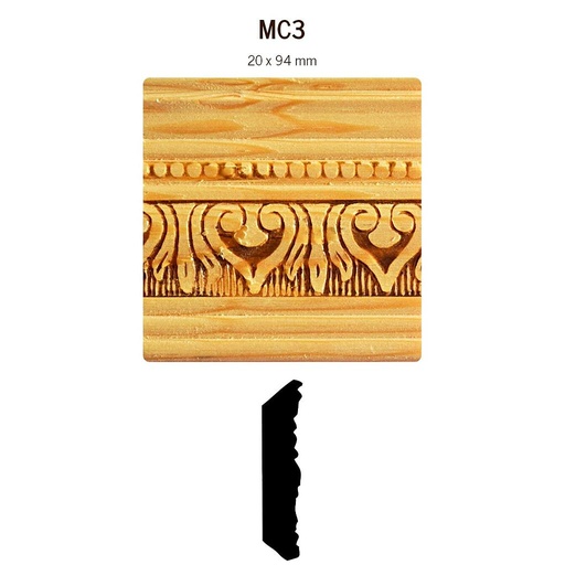 [MOLPTSMC3] MOLDURA MC3 CAMPANA 