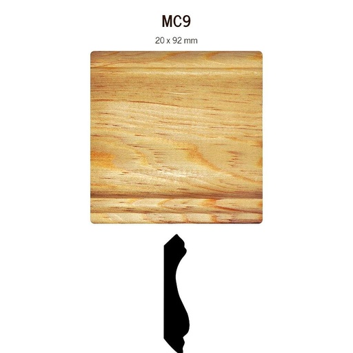 [MOLPTSMC9] MOLDURA CAMPANA MC9