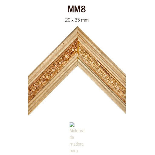 [MOLPTSMM8] MOLDURA MM8