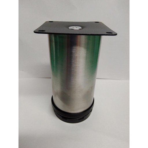 [PATASOAR101710] PATA L101710-BSN SOARMA SOFA REDONDA 100 MM  INOX AJUSTABLE