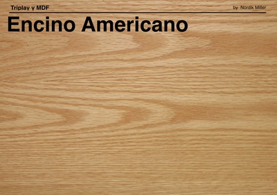 [TRIENCINO5] TRIPLAY ENCINO 4.6MM (MAS-MENOS 0.4MM)