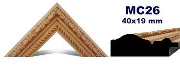 [MOLSLMC26] MOLDURA MC26 CUADRO GRABADA 40x19 mm 