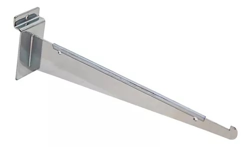 [MENCRO30] MENSULA BLANCA 30CM  P/PANEL EXHIBICION (ECONOMICA) (copia)