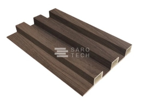 [LAMNOGAL20CM] LAMBRIN NOGAL (ANCHO) DECORATIVO A01 - 290 cm x 20 cm x 2.8 cm. (LAMINADO ANCHO)