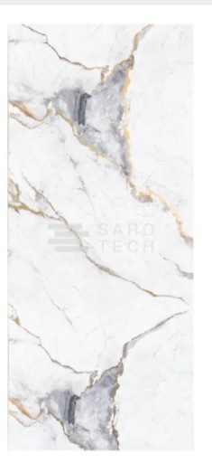 [PANINDIGOA113B] PANEL MARMOL "B" INDIGO WHITE GOLDEN PARA PARED A113- 122 cm x 280 cm x 0.3 cm 